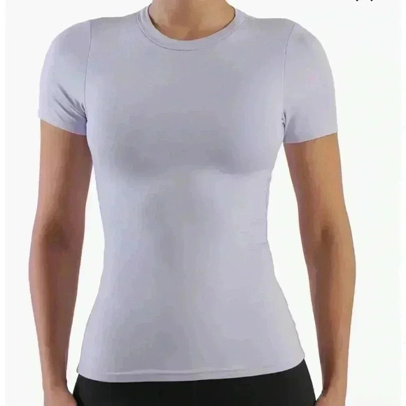 NWT- N by naked wardrobe Bare Short Sleeve Crew Top size xsmall - Picture 2 of 7